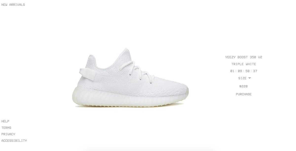yeezy supply new arrivals