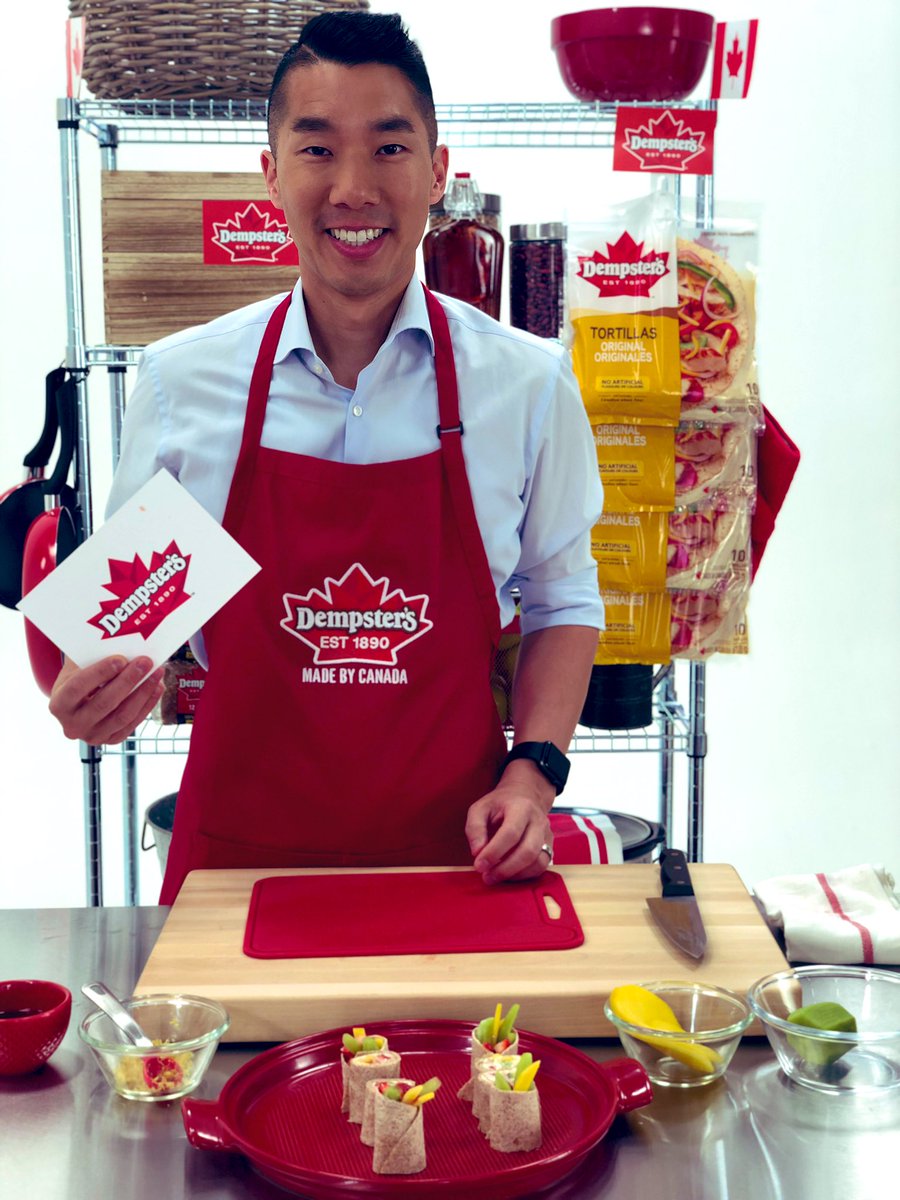 That time I made #Fruit #Maki #Tortilla #Roll #Up @Dempsters @AmazingRaceCDA @CTV @BellMediaPR @CTV #AmazingRaceCanada #ctv #dempsters #bellmedia #nanaimo @pseo20 @cityofnanaimo @TourismNanaimo