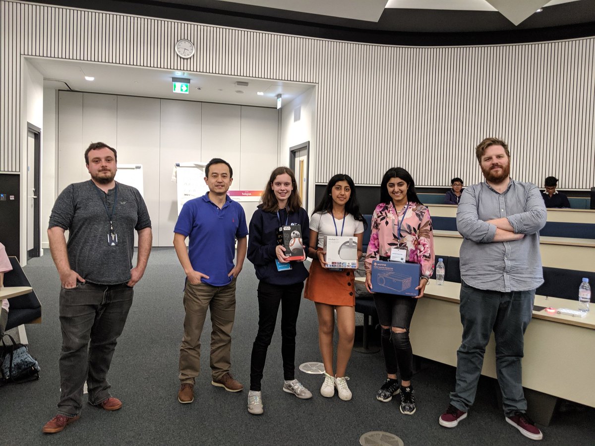 KainosAcademy's tweet photo. Well done to our #BhamCodeCamp top 3 winners Christa, Nimi and Nimita. So many great projects, it was a close call! Well deserved everyone. Well done! https://t.co/ZrxsU0WbQE