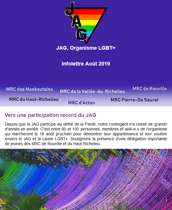 lejagorg's tweet photo. Notre infolettre du mois d'août est disponible sur
https://t.co/7VThducZRV~~ https://t.co/hwQl7MAl0A