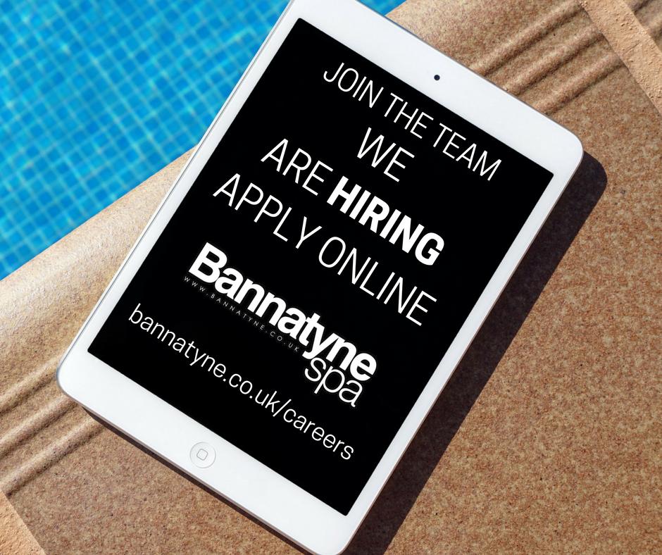🌟Join our Team here at Bannatyne Spa Weybridge🌟 
We offer amazing training programs to develop your skills as a therapist along with offering fantastic employee benefits, whether you are level 2 or level 3 qualified apply online now.