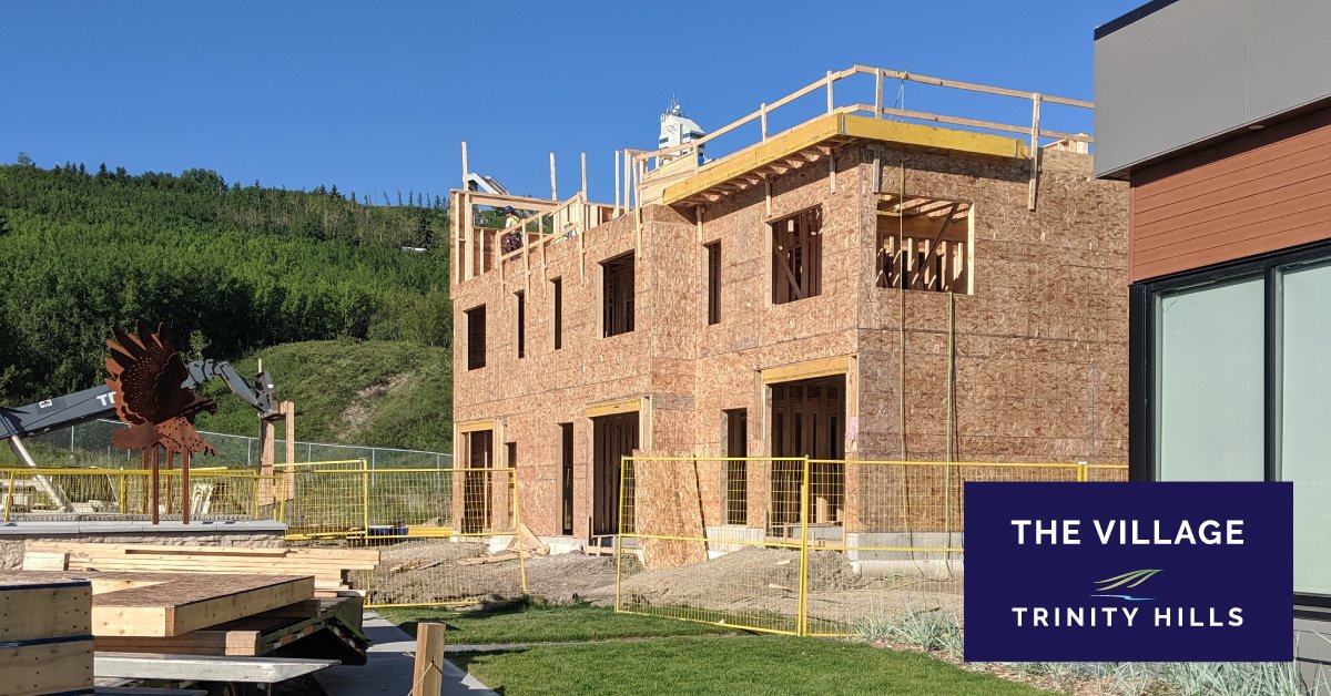 Things are starting to take shape in The Village at Trinity Hills. The buildout of  three stunning show homes is well underway! Be one of the first to check us out.

Register to be one of the first to see these incredible homes: liveintrinityhills.ca/live/
#yyc #yycnewhomes