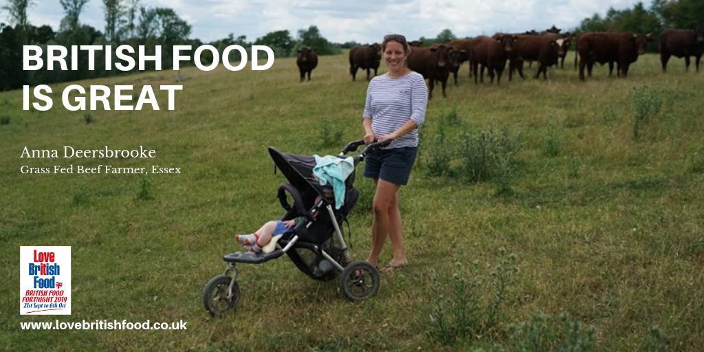 #LoveBritishFood and #BritishFoodFortnight proud to support the #Meatwithintegrity campaign with Anna from @deersbrookfarm