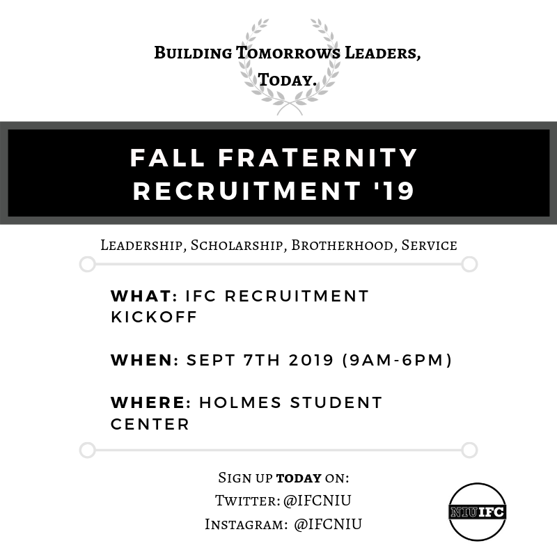Looking to become a leader?
Follow the link in our bio to sign up today &amp; Join NIU's Greek community of leaders, philanthropists &amp; scholars. 
#GoGreek