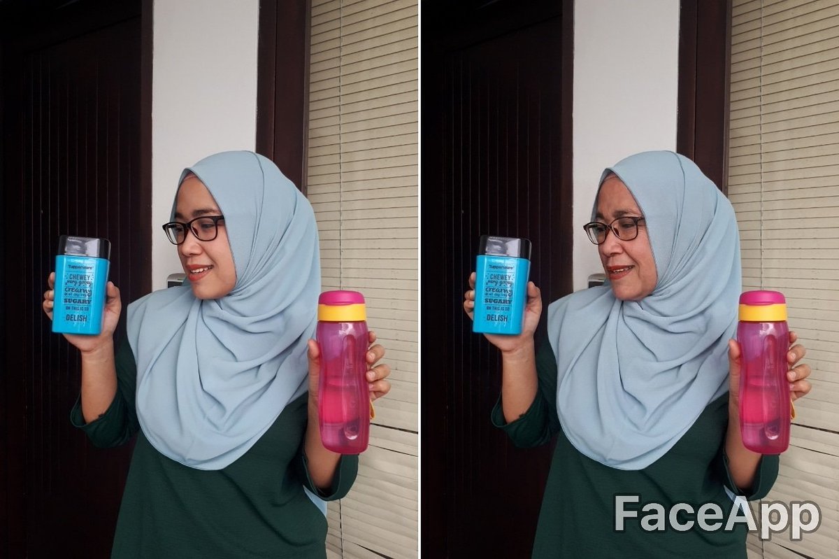 Inilah gaya aq dri YOUNG hingga OLD  saat selfie dengan botol tupperware #AgeChallenge #paketupperwar yuk ikutan banyak hadiah menanti <a href="/Bustomi_19/">AB 19</a> @AskhariyaLian <a href="/MyBabyID/">My Baby</a>