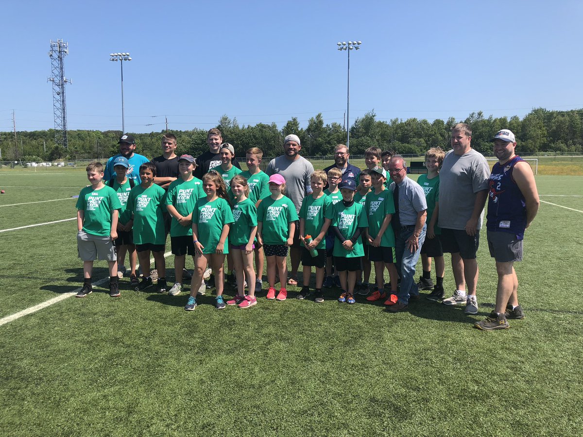HOT 105.5 (@thehot1055) on Twitter photo Such a great group of talented kids!! I had so much fun watching the 2019 Punt Kick Pass tournament and congrats to the finalists who move on to Moncton on Aug 25!!!- Gabe <a href="/footballpei/">Football PEI</a> Such a great group of talented kids!! I had so much fun watching the 2019 Punt Kick Pass tournament and congrats to the finalists who move on to Moncton on Aug 25!!!- Gabe <a href="/footballpei/">Football PEI</a>