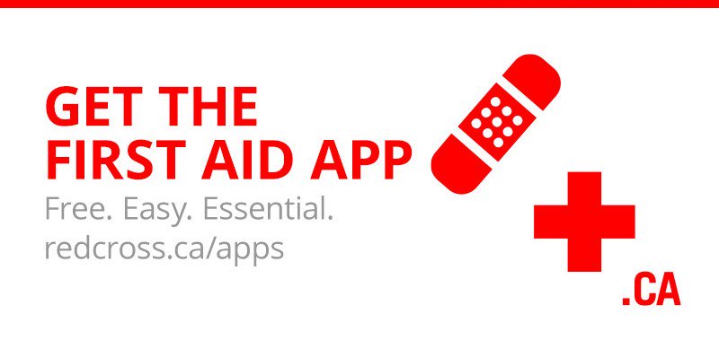 Cross on Twitter: "Enjoying the great outdoors 🌲🌳 this #longweekend? Don't forget to pack your first aid kit and download the free Red Cross first aid #app for quick tips