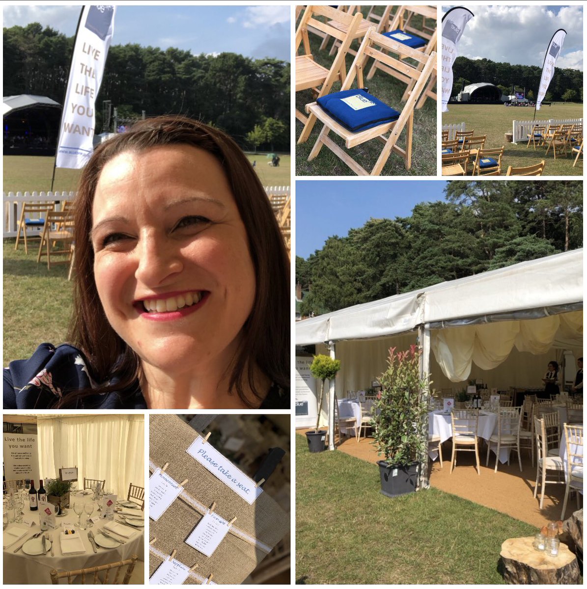 Our Event Manager Kate, and Gary’s PA, Louise, have spent the afternoon preparing for our attendance at the Bournemouth Symphony Orchestra’ Proms in the Park where we are VIP sponsors. We are looking forward to welcoming our guests later.