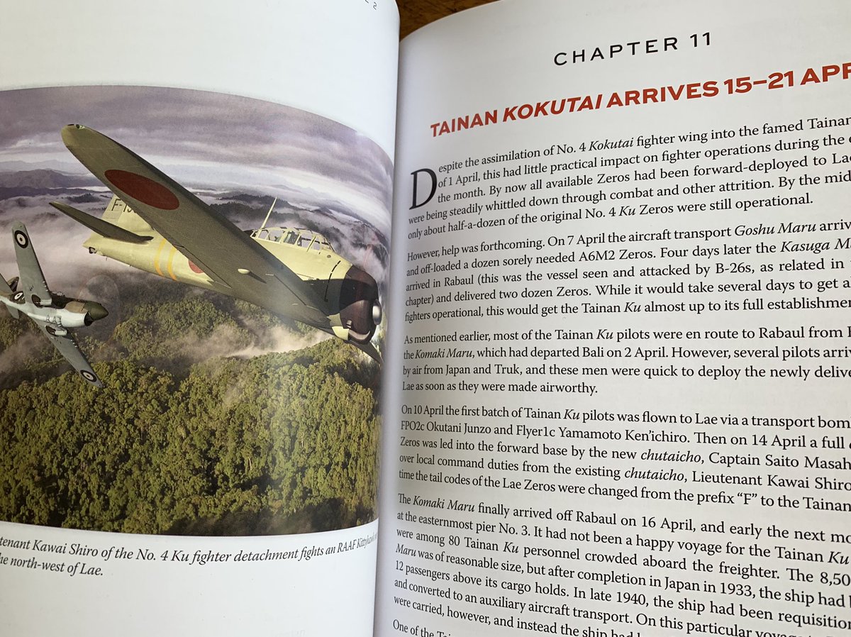 papahotelnl's tweet image. Reading a very nice book on the Air War in the South Pacific from Publisher Avonmore Books also distributed via @Casemate_UK #Surprise #Perfectlayout #Moresby #RAAF #USAF #DAF #JAF