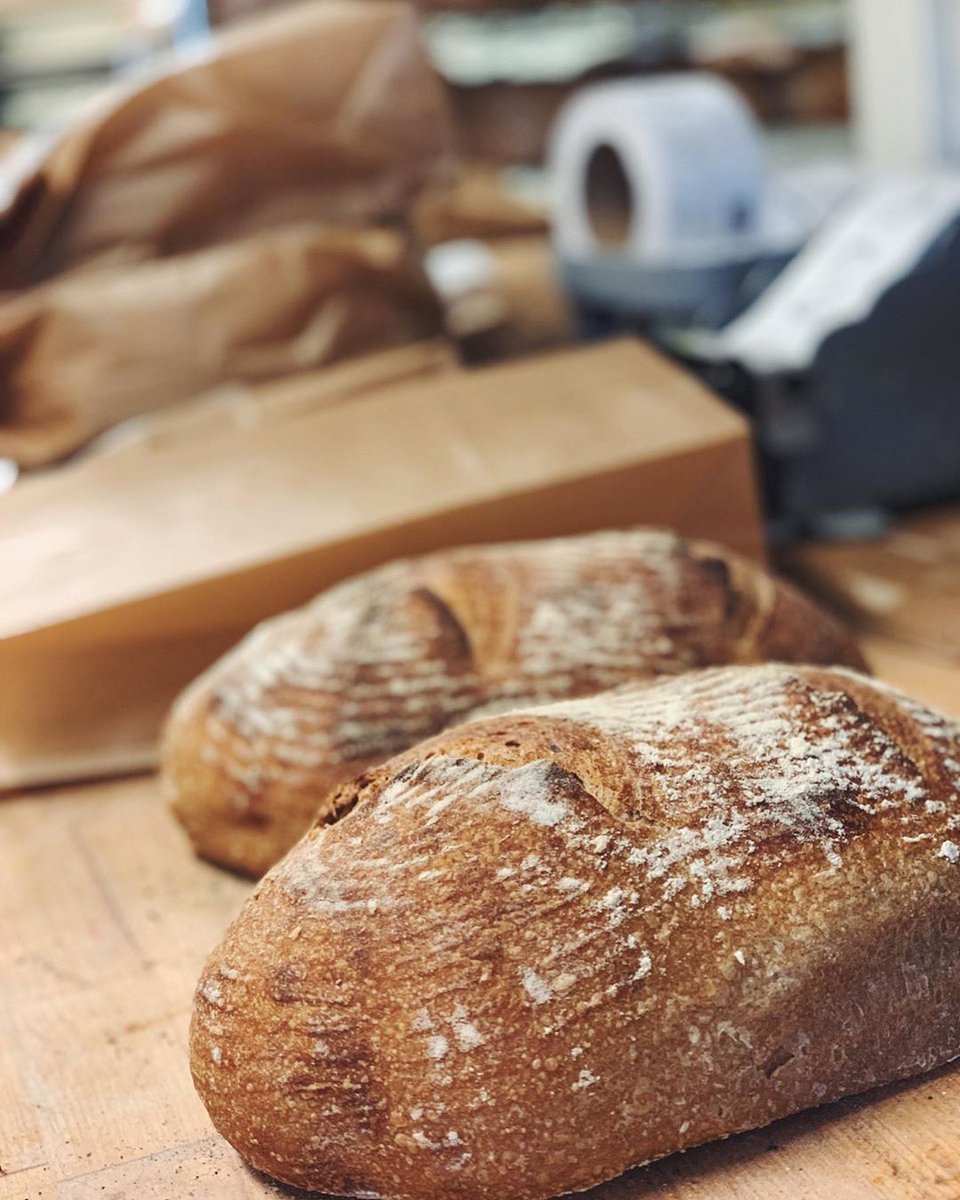Fresh-baked sourdough bread. Locally made, by hand, daily. Deliveries arrive on Wednesdays, Fridays, and Saturdays from @communityloavesjax.