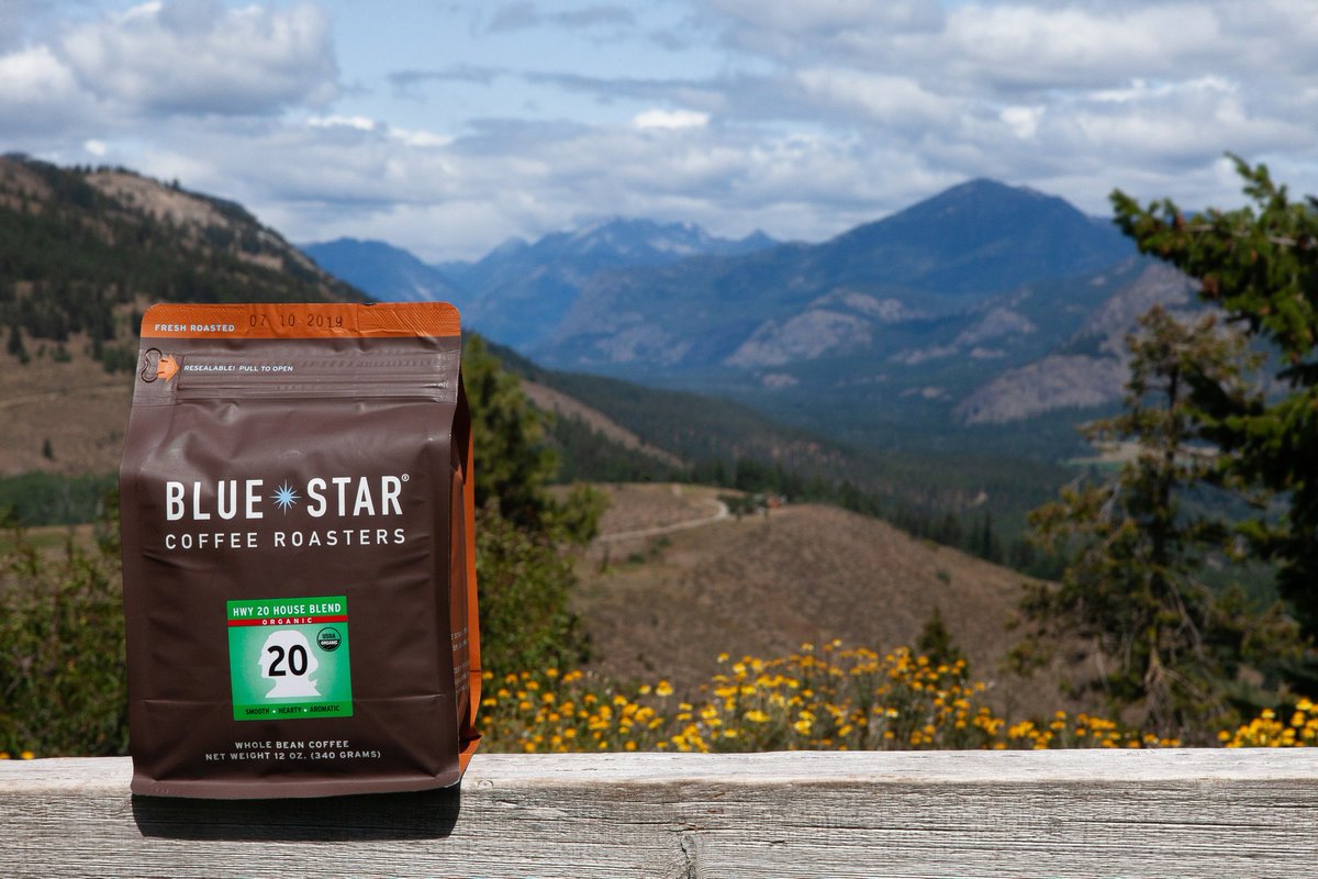 We named our Highway 20 House Blend after the spectacular road that connects the western coastal part of Washington to the eastern part of the state where we are located. 
Our house blend is smooth, hearty and aromatic. Get yours: bit.ly/2Yrfkfx