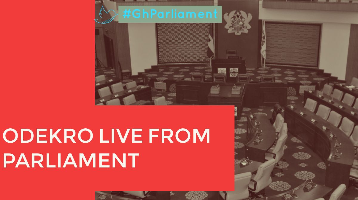Sitting resumes with first deputy speaker in the chair. The second reading of the Minerals and Mining (Amendment) Bill, 2019 is being taken. This Bill seeks to make illegal small-scale mining or ''galamsay'' a crime. #GhParliament