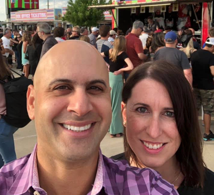 Orleans_Ortho's tweet photo. Last night Dr. Saikaly and his gal caught The Rolling Stones live in concert in New Jersey! Something he can finally check off his bucket list 🎸🎵 Whatever you might be doing this weekend, enjoy it to the absolute fullest! Have a wonderful long weekend!  #OrleansOrthoSummer https://t.co/hes77VuvZL