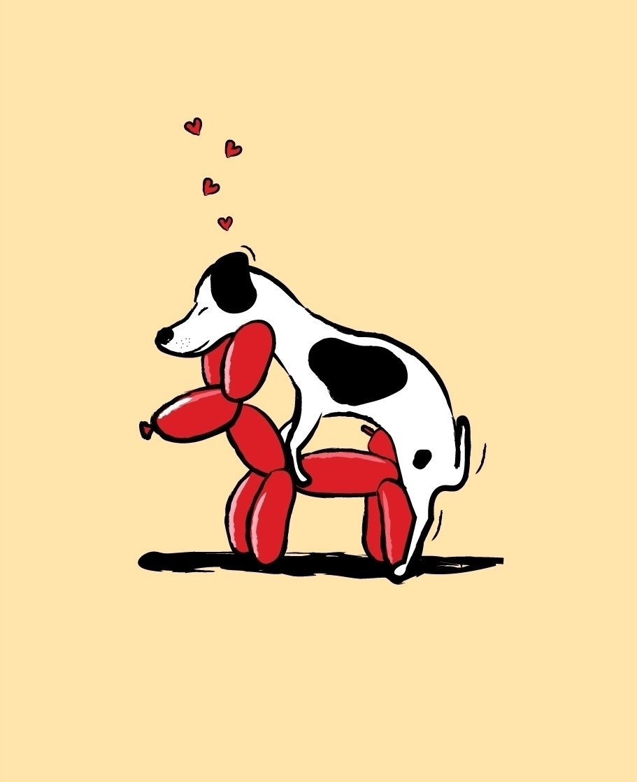 Ello on X: Happy Friday. Just in case you needed to smile, get into the  satirical illustrations and GIFs of DOWNSIGN ✌️ See XXX Toy & more  full size at t.coDvQuOoEvl0. ​@downsign #