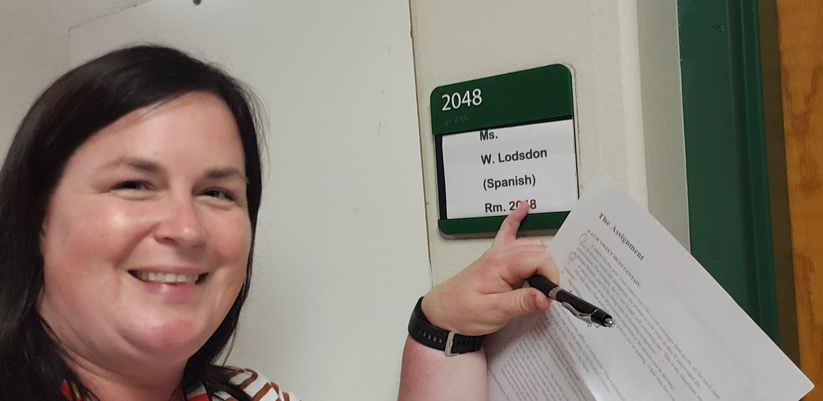 My new classroom...wooohooo Spanish Teacher 1 or 2!!
#Inman2howard
#ramsriseup