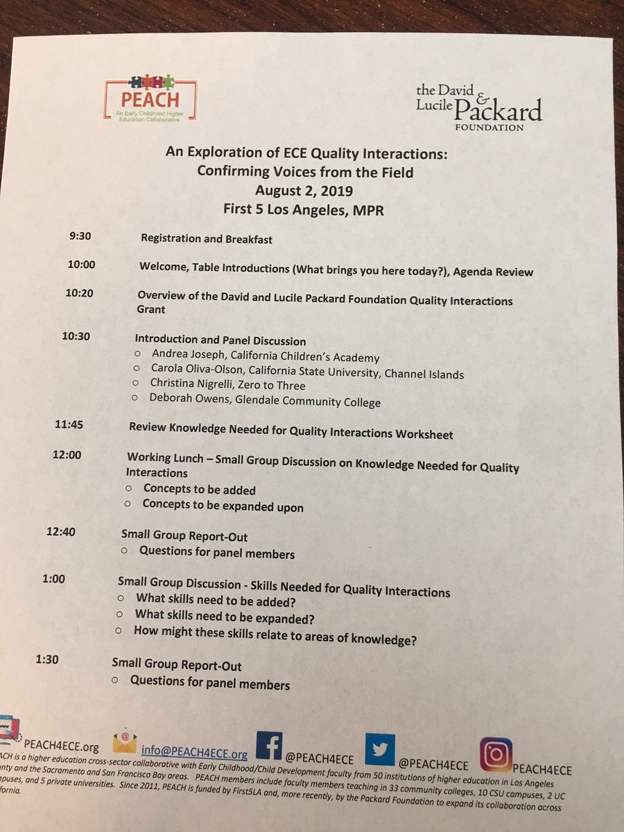 Peach4ECE's tweet photo. PEACH at work #qualityinECE #interactions #earlychildhood #ECEMatters #PackardFoundation https://t.co/IIfYKVRvwv