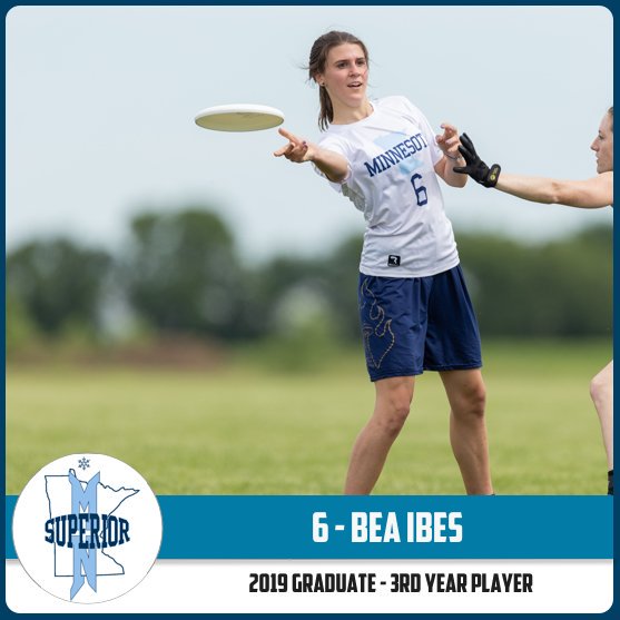 We welcome 3rd year player Bea Ibes to the squad this year! One of her favorite things this season has been running sprints. #mnsoup2019 #minnesotaultimate 

<a href="/gRiverStars/">GRS Stars Ultimate</a> 

PHOTO CREDIT: 2019 @f_go  f-go.us
