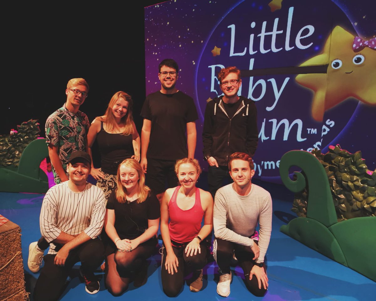 Little Baby Bum Live (@babybumlive) on Twitter photo And here they are! The amazing <a href="/babybumlive/">Little Baby Bum Live</a> team.
We have 2 more shows left at @troubadourWCity before heading up to <a href="/edfringe/">Edinburgh Festival Fringe</a> with <a href="/AssemblyFest/">Assembly Festival</a>.
#LittleBabyBum #TroubadourWhiteCity #EdinburghFringe And here they are! The amazing <a href="/babybumlive/">Little Baby Bum Live</a> team.
We have 2 more shows left at @troubadourWCity before heading up to <a href="/edfringe/">Edinburgh Festival Fringe</a> with <a href="/AssemblyFest/">Assembly Festival</a>.
#LittleBabyBum #TroubadourWhiteCity #EdinburghFringe
