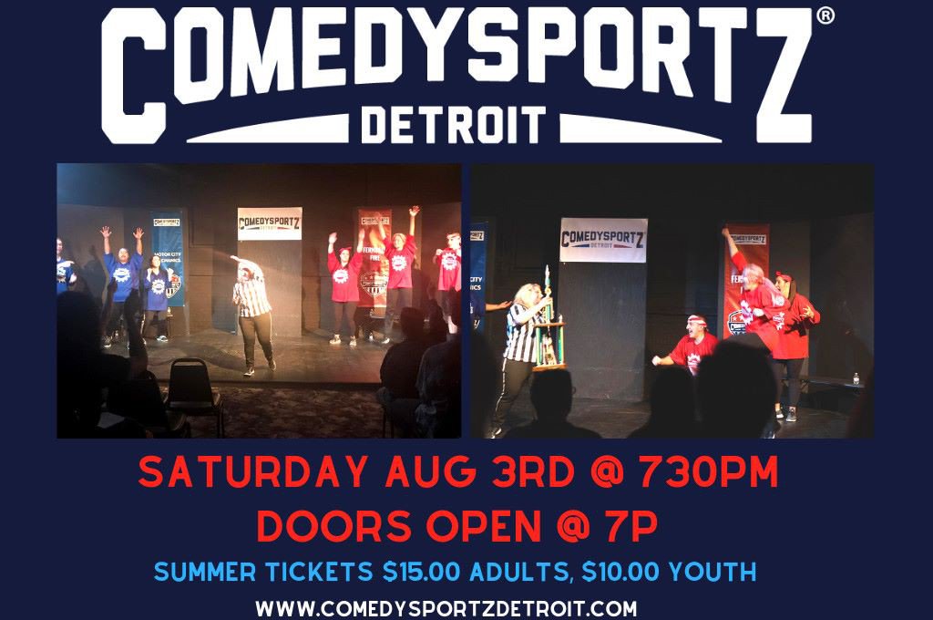 ComedysportzDET's tweet photo. Tickets still available for the show! Walk ins are welcome as well! Come and vote for your favorite team in this head to head!
#comedysportzdetroit #comedy #improv #improvisors #fun #laughs #loyalfans #stage #play #inspire #create #creative #positive #artists #actors #actorslife https://t.co/78JkWRq0Jp