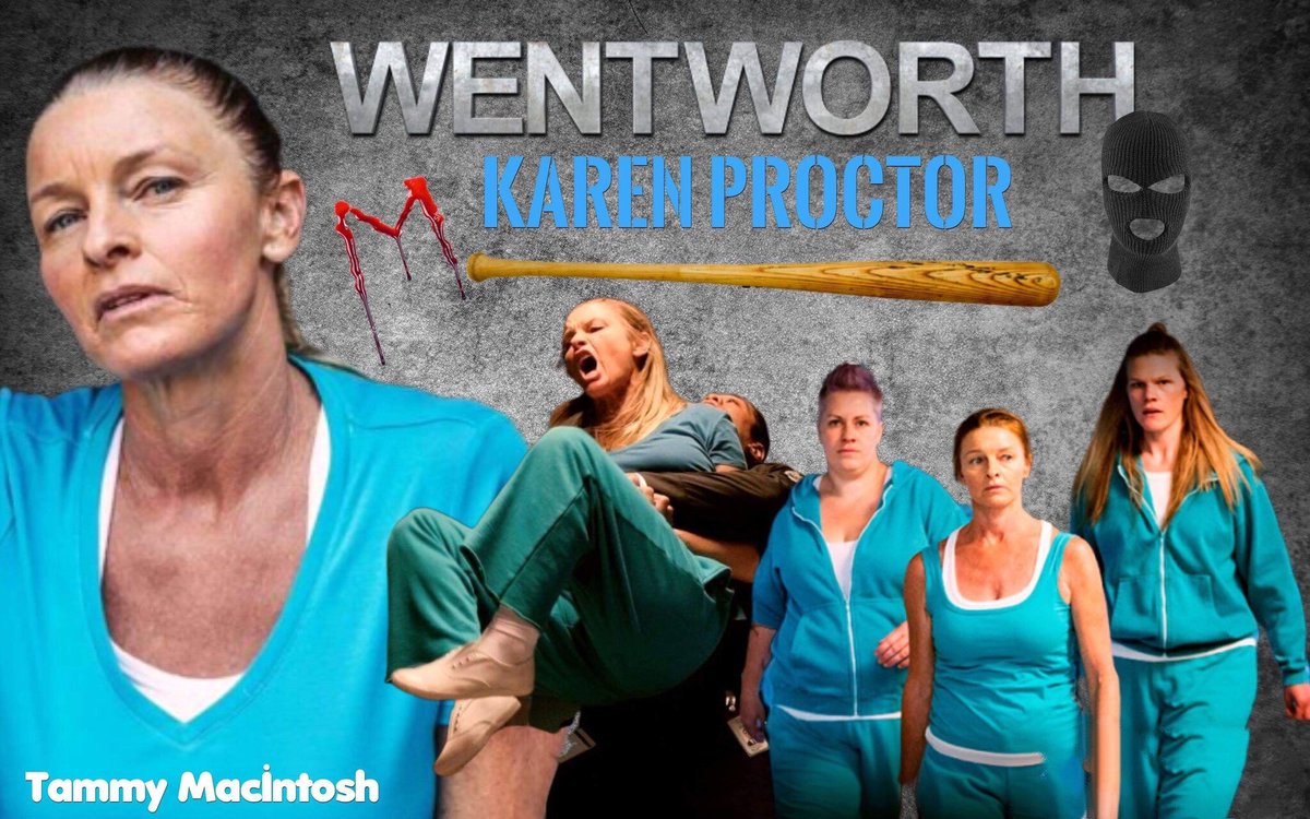 WentworthLadies's tweet photo. #wentworth #WentworthPrison #wentworthseason7 #kazproctor #karenproctor #tammymacintosh https://t.co/IA2cN4UGVv