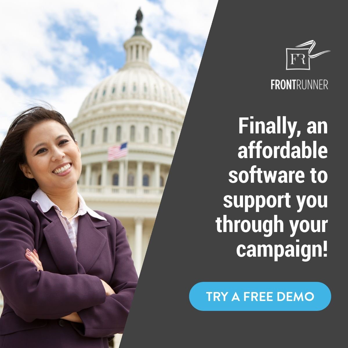 As a new politician first starting out, you can use all the support you can get! Make it easy to keep track of followers, contributors, and finances all in one place so nothing falls through the cracks.

Give our easy software a try for free! bit.ly/31Xi6ru