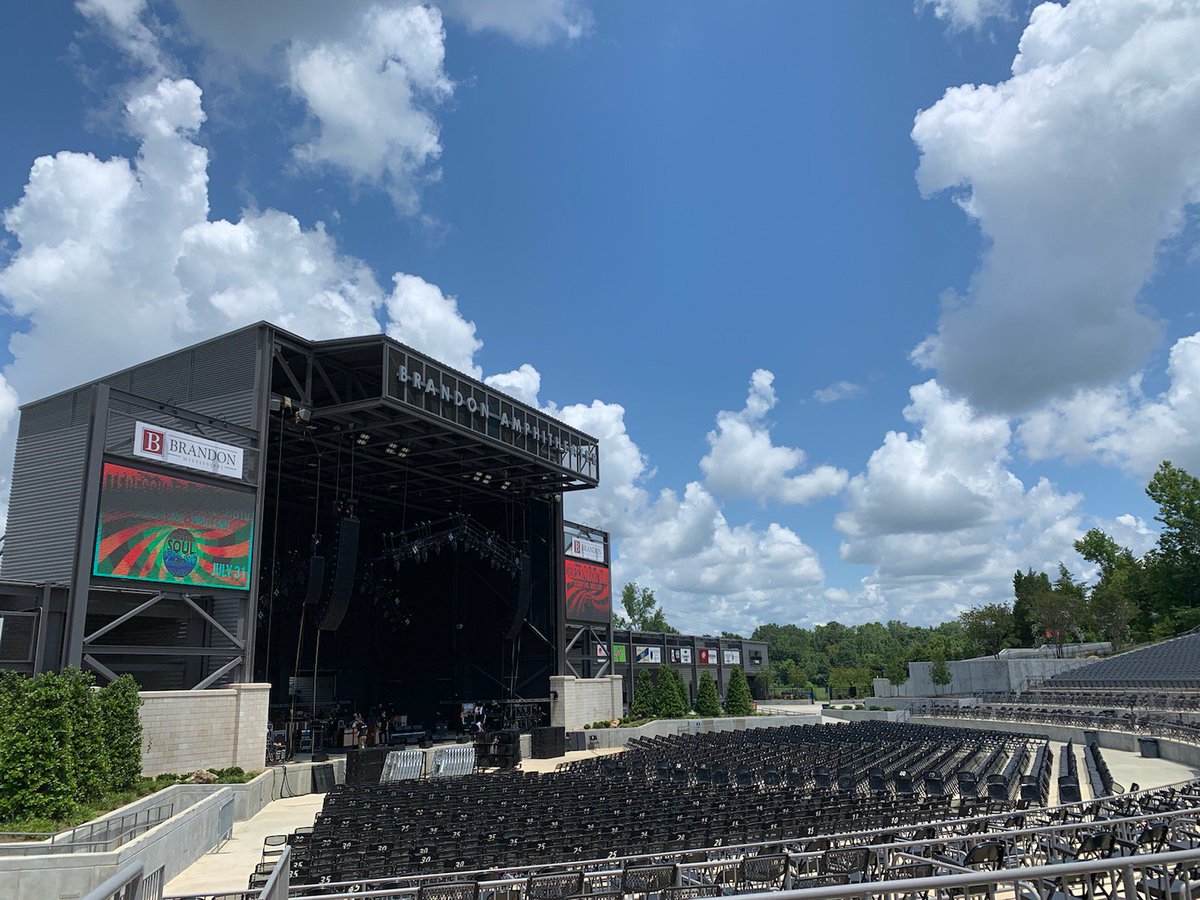 It's a beautiful day in Brandon for a concert! Join us tonight to see <a href="/DerekAndSusan/">Tedeschi Trucks Band</a> with <a href="/blackberrysmoke/">BLACKBERRY SMOKE</a> &amp; <a href="/shovelsandrope/">Shovels & Rope</a>. Tickets are still available at the box office or online here: bit.ly/2GrHTze