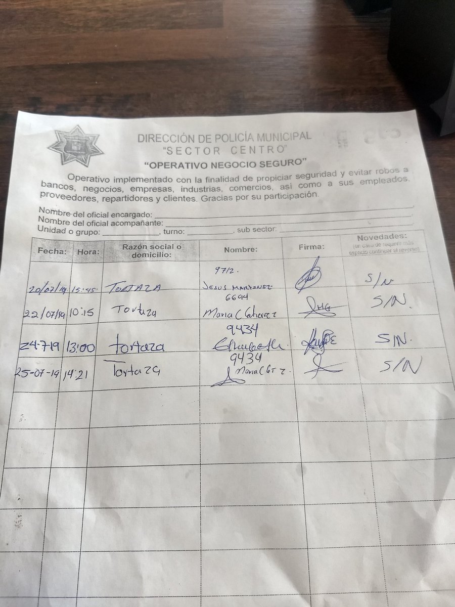 Hace poco que nos asaltaron en Irapuato, la respuesta de las autoridades fué hacer rondines regulares por la zona, a lo cual nos entregaron un formato para llevar un control DIARIO de los rondines en nuestro negocio, vinieron 4 días, hace una semana que no vienen <a href="/segpublicaira/">Secretaría de Seguridad Ciudadana 👮🏻‍♀️</a>