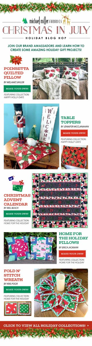 Check out cool new projects from Michael Miller Fabrics Brand Ambassadors! tinyurl.com/y2c8kxye