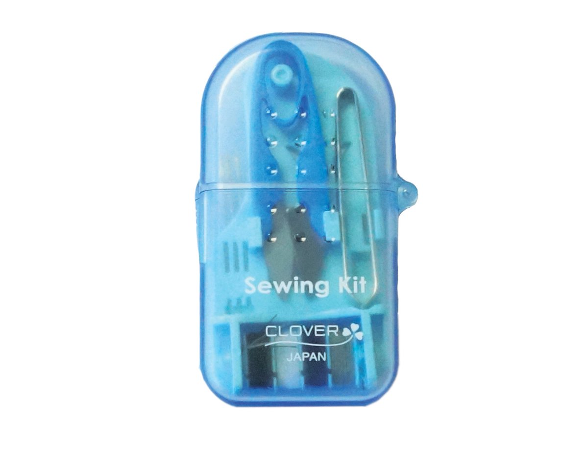 VaughanFabric's tweet image. For easy mending on the go, the Clover sewing kit can fit in your purse, backpack, or luggage. Complete with #pins, #needles, #needlethreader, #threadsnips, #safetypins, and #threads. The Clover sewing kit will save the day for mending emergencies every time.
#clover #sewingkit