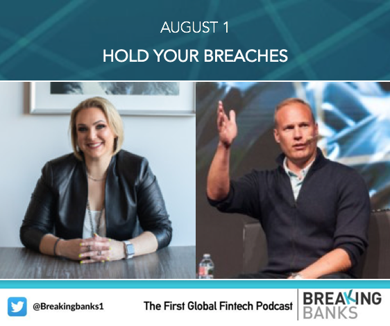 #LIVE 
PODCAST #299 Hold your Breaches (8/1 @ 3PM ET) 

<a href="/jasonhenrichs/">Jason Henrichs</a> hosts @MamaDaraChicago <a href="/ActuateLaw/">actuatelaw</a> to talk <a href="/CapitalOne/">Capital One</a> data breach, then <a href="/brettc/">Brett Crosby</a> <a href="/PeerStreet/">PeerStreet</a> on the converging worlds of real estate and fintech!

Tune in: bit.ly/2McTF1b