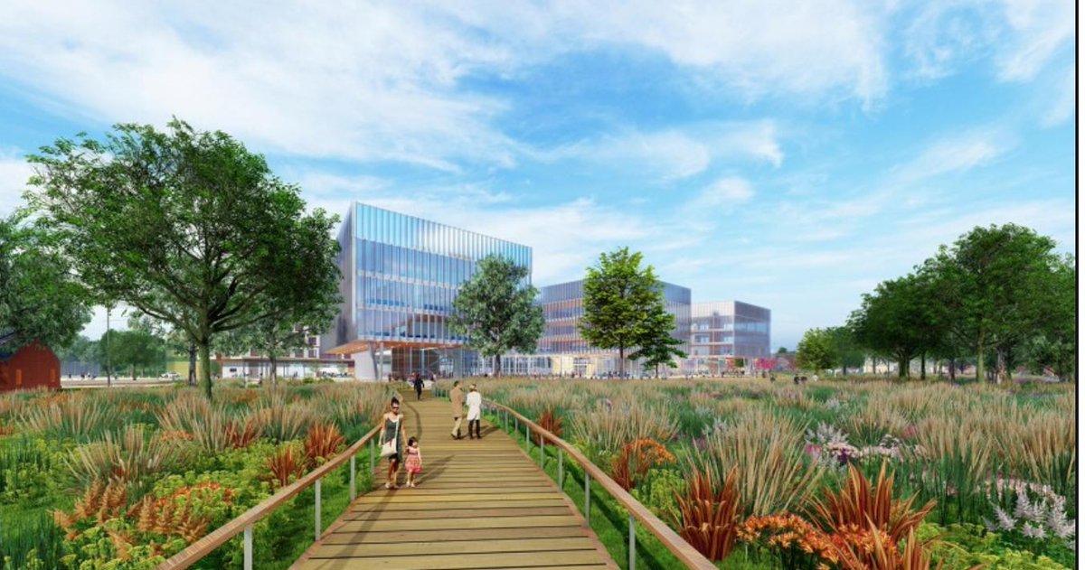 ArchitectMargit's tweet photo. #FintechVillage a global headquarters of #Ideanomics, redevelops a 58-acre former commuter-based college campus into an entrepreneurial work-live-play campus.
https://t.co/Kd9ceMgEMK https://t.co/5igkJstSYh
