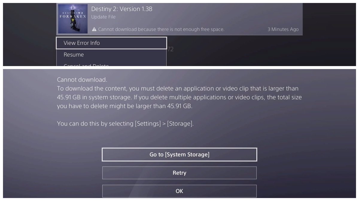 LilStapleGun's tweet photo. Is this normal? @destinythegame @destinysupport https://t.co/rcGKgSBbcR