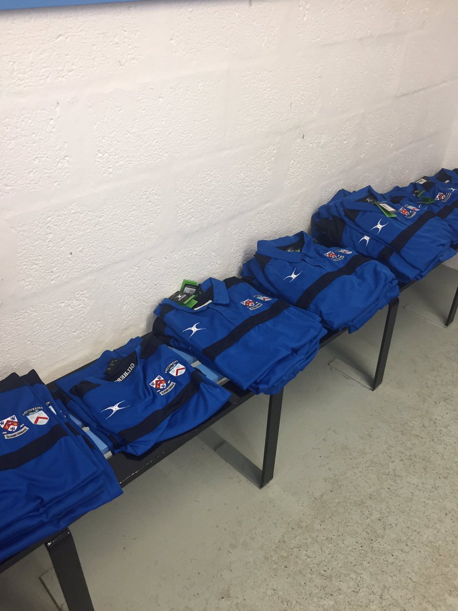 Carrick_RFC's tweet photo. Players Kit all ready for tomorrow’s “Kit Drop”. Thanks to @GILBERT_RUGBY and #NCCBC for sponsoring. #1HBCRE https://t.co/cwiP4lRDJd