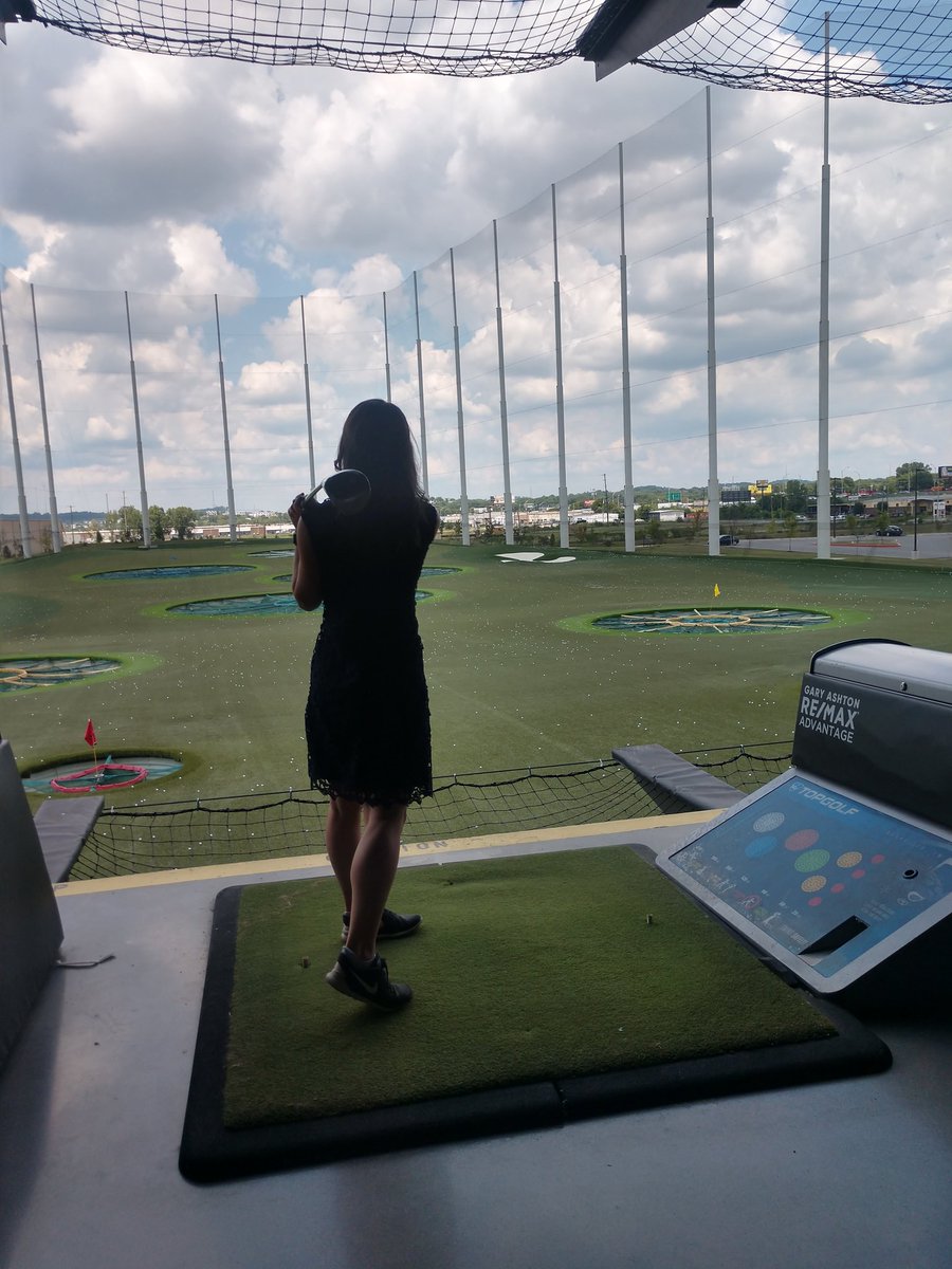 MusicCityTR's tweet photo. Why not an afternoon break @Topgolf Nashville? #ShesNotWinning #GotJack https://t.co/stAGDuzonJ