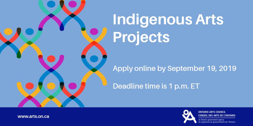 Indigenous artists, this program supports the creation and production of new work. ow.ly/kYJn50vdcif #IndigenousArts #IndigenousArtists