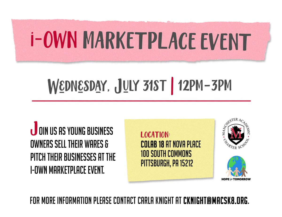 Manchester Academic Charter School tweet media