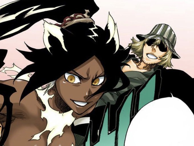 51. 2019-07-31. kisuke & Yoruichi. 💚 💜. 