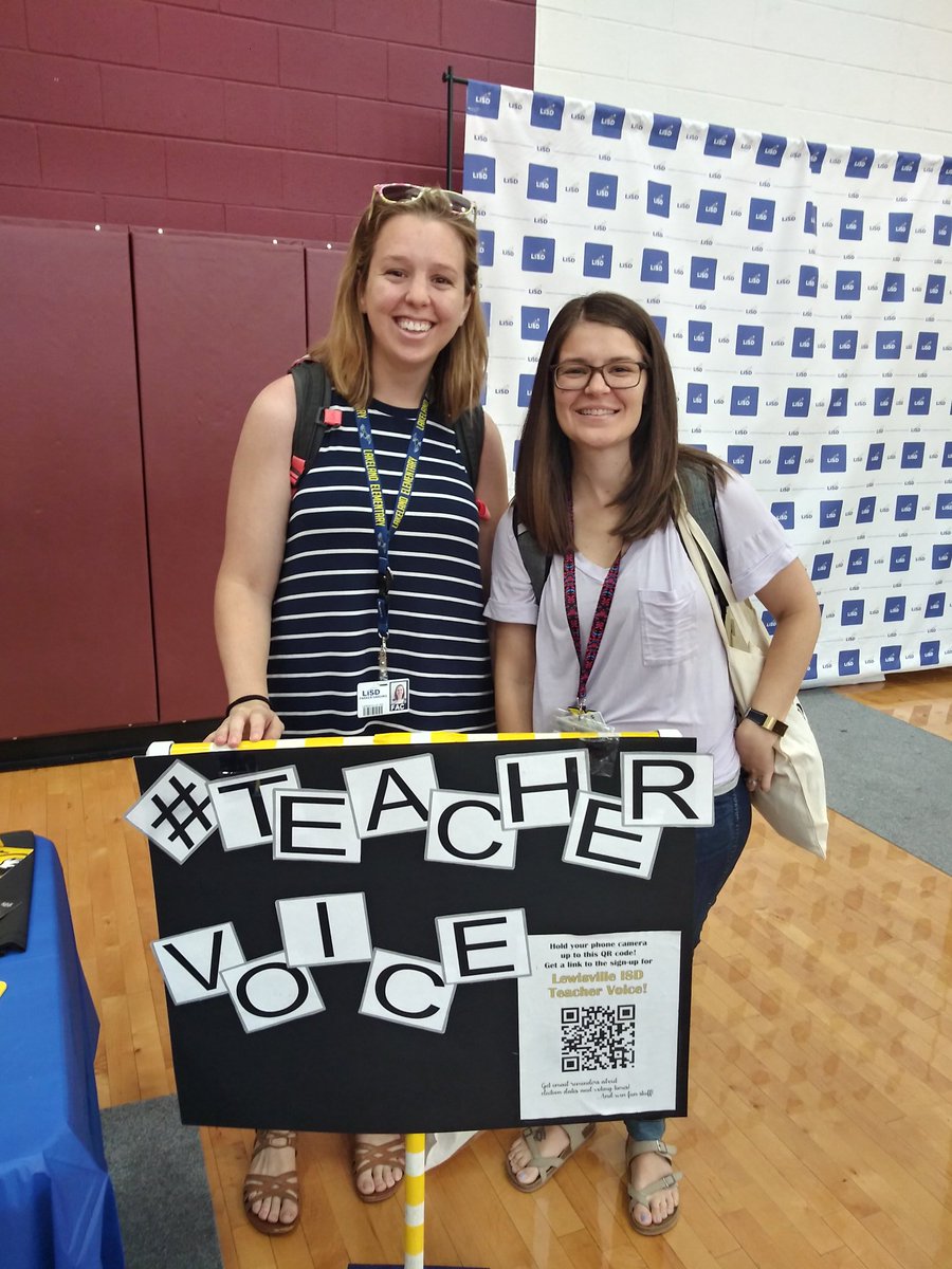 New teachers <a href="/VickeryES/">Vickery Elementary</a> and <a href="/LakelandES/">Lakeland Elementary</a> signed up today  <a href="/IsdVoice/">LewisvilleISDTeacherVoice</a> 😊 #letyourvoicebeheard