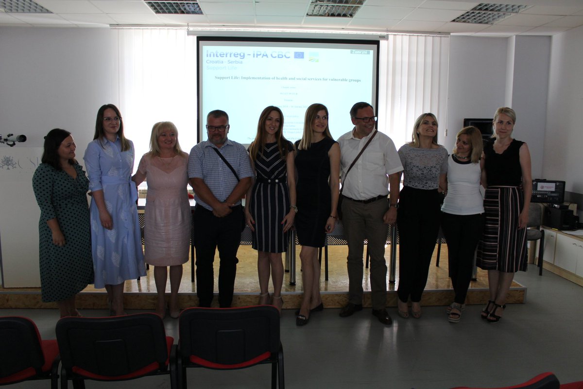 <a href="/dzsabac/">Dom zdravlja Šabac</a> organizovao Uvodnu konferenciju Projekta "Support Life - Podrži život". Naši partneri Caritas Šabac, Dom za starije i nemoćne Ilok i Udruga za osobe sa invaliditetom "Bubamara" iz Vinkovaca. Projekat namenjen starijim, bolesnim, invalidima finansira se sredstvima EU.