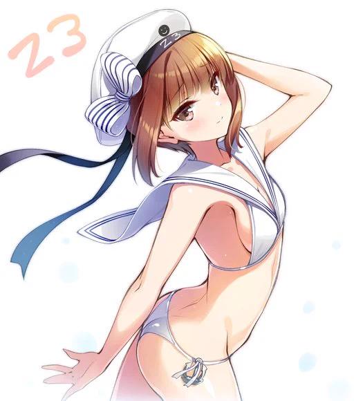 きっとコミケは水着本。
#艦これ #Z3 