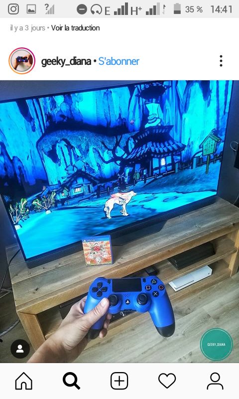 Luffy67813360's tweet photo. Hummm.... La qualité  d'image de ce jeux est impressionnant  , ce qui donne une beauté encore plus parfaite avec la télé . la manette d'une couleur bleu  a pesante est aussi magnifique . https://t.co/EN8BsivCEK