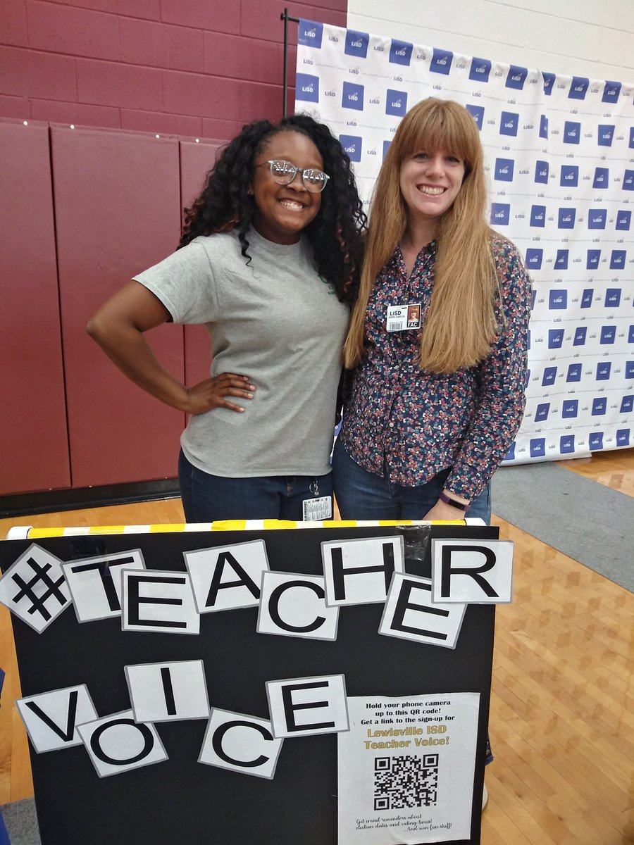 New teachers <a href="/SouthridgeES/">Southridge ES</a> signed up for <a href="/IsdVoice/">LewisvilleISDTeacherVoice</a> 😊 #stopbyandseeus #letyourvoicebeheard