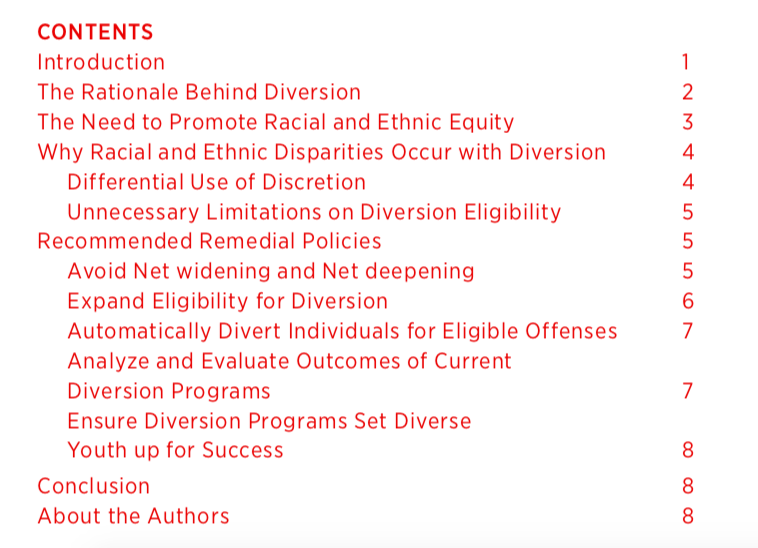 emilymmooney's tweet photo. 3 ways to promote #diversion and #equity:
1. Avoid #netwidening and #netdeepening
2. Expand eligibility for #diversion
3. Automatically divert individuals for eligible offenses
Read our policy study for more!
@emilymmooney @nilabala3 @RSI #JJReform
https://t.co/v5BabYQQ53 https://t.co/Ey1lL2A5K7