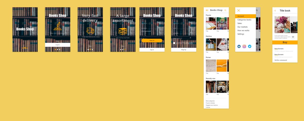 Flemix9_'s tweet photo. R2 Day 1: I will continue this challenge. And today I am posting a new project. It is intended for the store of books. What do you think of him? Download: https://t.co/rpiGFvsj8z 
#100DaysOfCode #AdobeXD #UIDesign #designer #design #Design4CSA2019 https://t.co/88XHrVrmNr