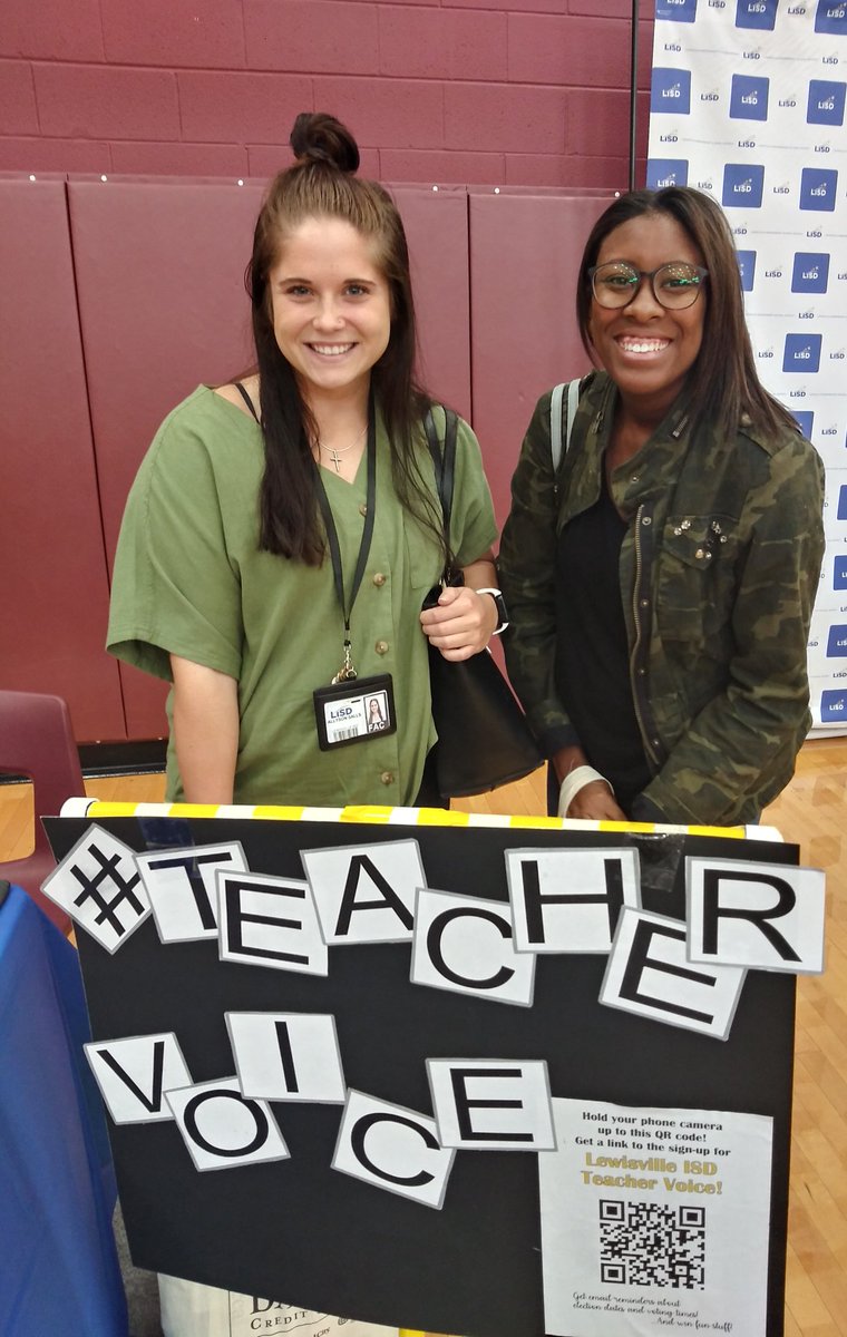 New teachers <a href="/HebronValleyES/">Hebron Valley ES</a> and <a href="/OldSettlersES/">Old Settlers ES</a> signed up for <a href="/IsdVoice/">LewisvilleISDTeacherVoice</a> 😊 #stopbyandseeus #letyourvoicebeheard