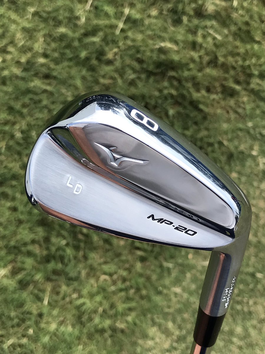jcmizunousa's tweet photo. The new MP-20 made this week at the Wyndham Championship for @LukeDonald to begin testing.
#NothingFeelsLikeAMizuno https://t.co/x2QL72hTQE