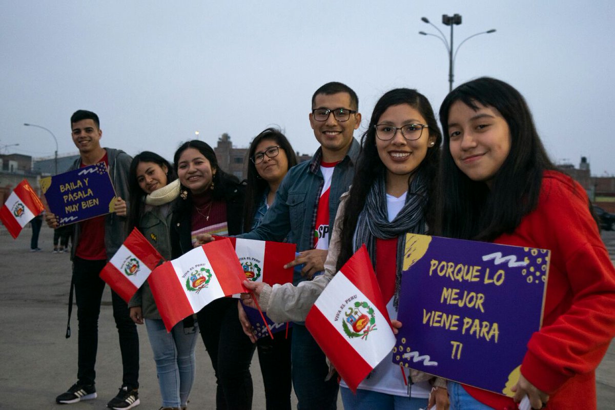 NextAVOficial's tweet photo. ¡Orgullosos de ser peruanos!

Disfrutamos tenerte en nuestras reus cada sábado 😎 https://t.co/NIcvZM3eae
