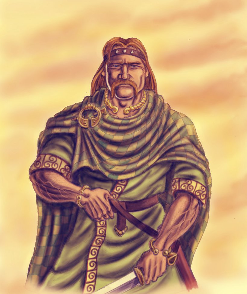 Niall means "warrior/champion", or "cloud", "passionate" or "avid"! Anglicised Neil. Most famous was Niall Noígíallach, "of the Nine Hostages"! Those hostages of this 4th/5th C High King came from Britain, Scotland, France, Saxons & the 5 kingdoms of  #Ireland! Ancestor Uí Néills.