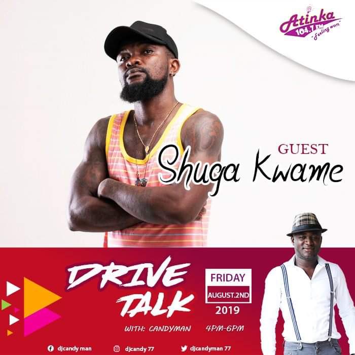Shugauptown1's tweet photo. Catch me live on @Atinka1047 this Friday 4th August at 4 to 6 pm with @candyman ... Kankama by myself ft @fameye_music  x @ponobiom  is out and available on all digital platforms #Bomumame #Kankama #Webadgang    #Richrastas https://t.co/ZKM1gmJ51B