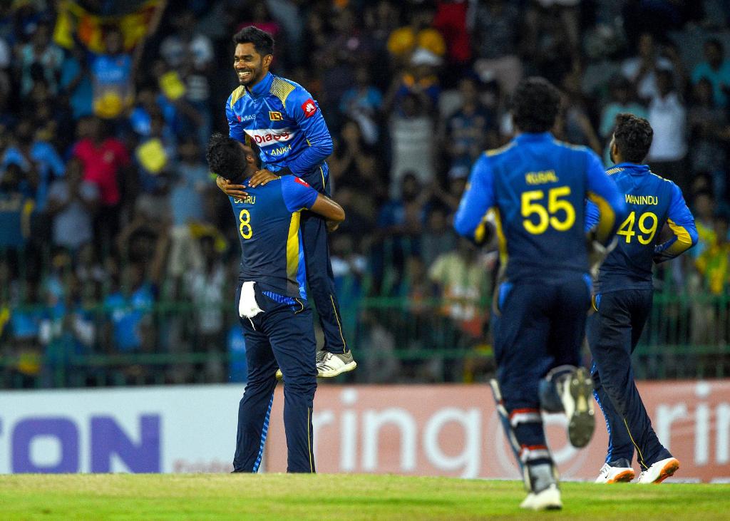 ICC's tweet photo. 3-0!

A resounding 122-run win for Sri Lanka seals a series whitewash 👏 👏 

#SLvBAN SCORECARD ⬇️ 
https://t.co/zal0gX084A https://t.co/0cm64uQ12V